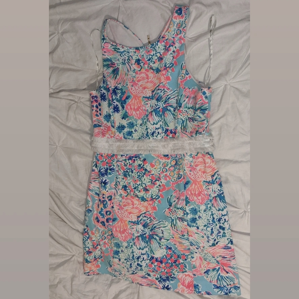 🌴 Lilly Pulitzer Shift Dress "Aquadasiac" 🌴